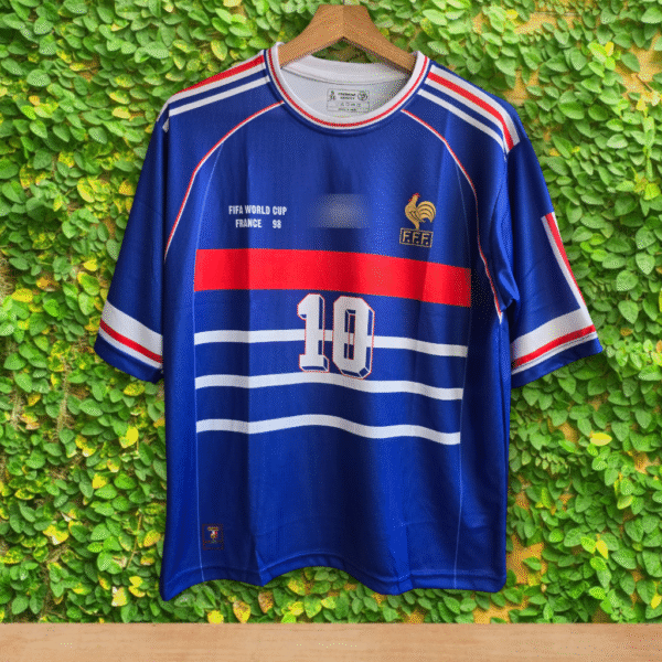 five sleeve France Zidane jersey