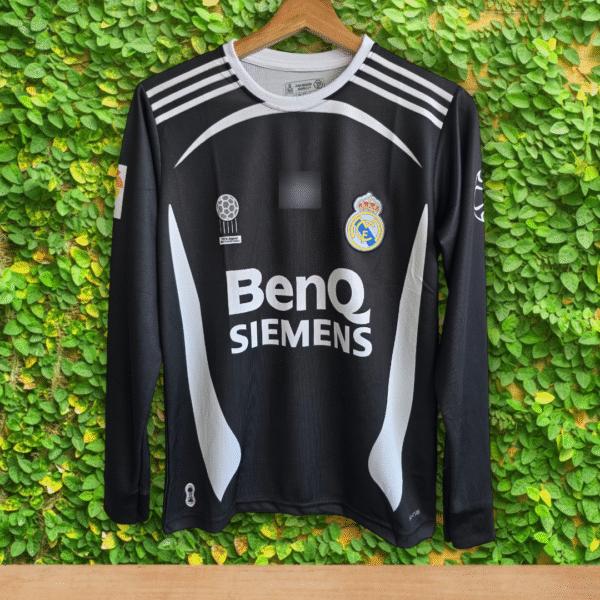 Best embroidery real madrid Beckham jersey full sleeve