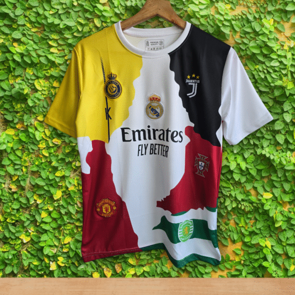 Bestembroidery Ronaldo mix club special jersey