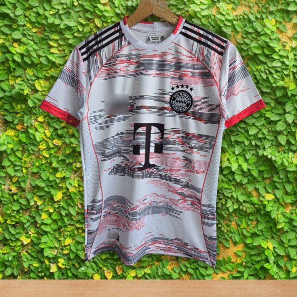 Best embroidery Bayern Munich away kimmich jersey 2025-26