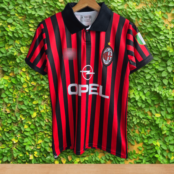 Best embroidery ac milan Maldini jersey 1993_94
