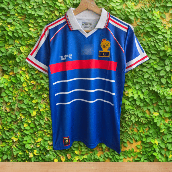 Best embroidery France home Zidane jersey