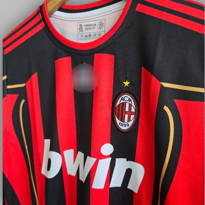 AC MILAN HOME KAKA JERSEY 2006 FULL