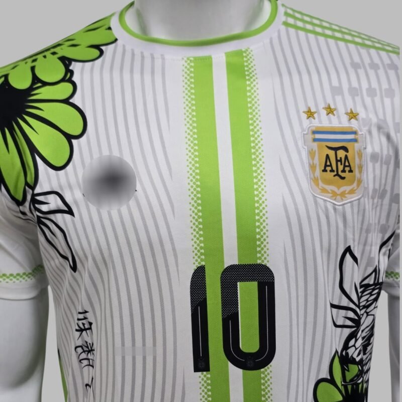 ARGINTINA SPECIAL EDITION DRAGON MESSI JERSEY 2025 GREEN (3)
