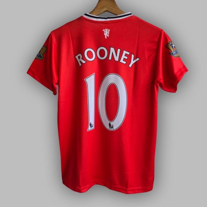 MANCHESTER AON ROONEY JERSEY RED