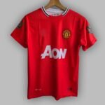 MANCHESTER AON ROONEY JERSEY RED (3)