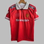 MANCHESTER SHARP BECKHAM POLO NECK RED (2)