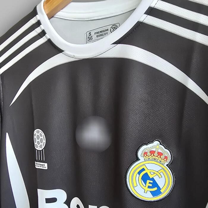 REAL MADRID BECKHAM JERSEY BLACK FULL (3)