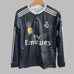REAL MADRID DRAGON RONALDO JERSEY FULL BLACK