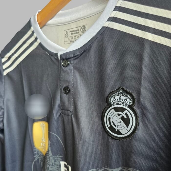 REAL MADRID DRAGON RONALDO JERSEY FULL BLACK