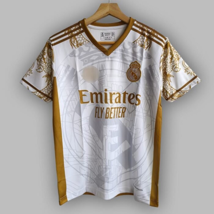 REAL MADRID SPECIAL GOLD JERSEY